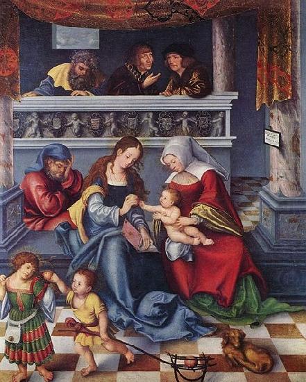 Lucas Cranach the Elder Torgauer Ferstenaltar china oil painting image
